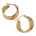 Luna Triple-Layer Earrings