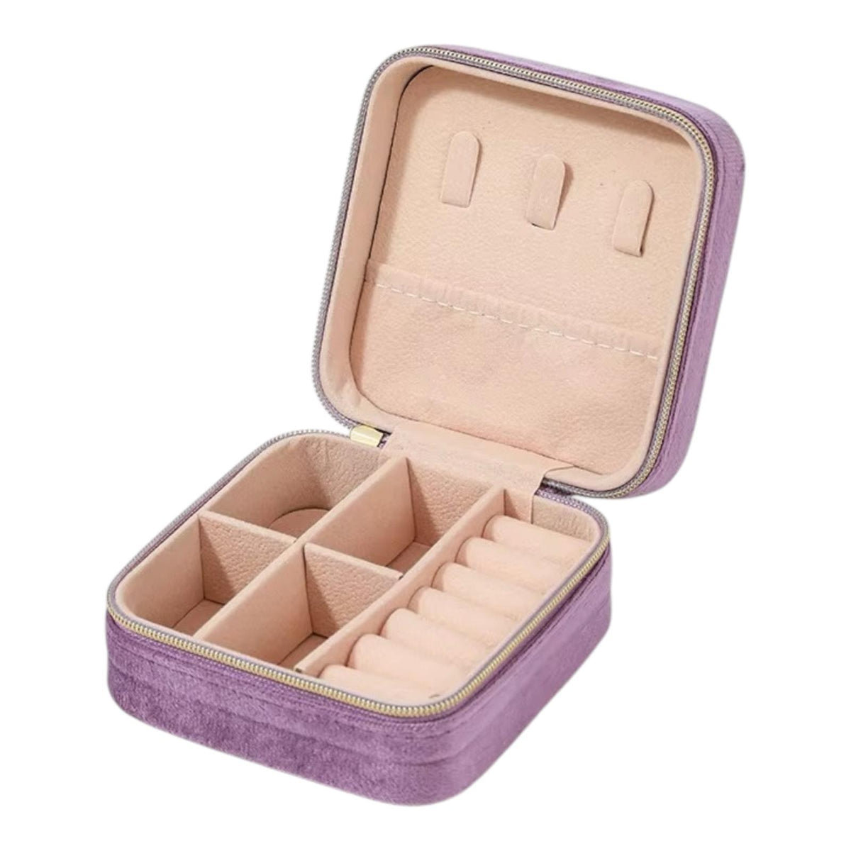 Luxury Velvet Travel Jewelry Case