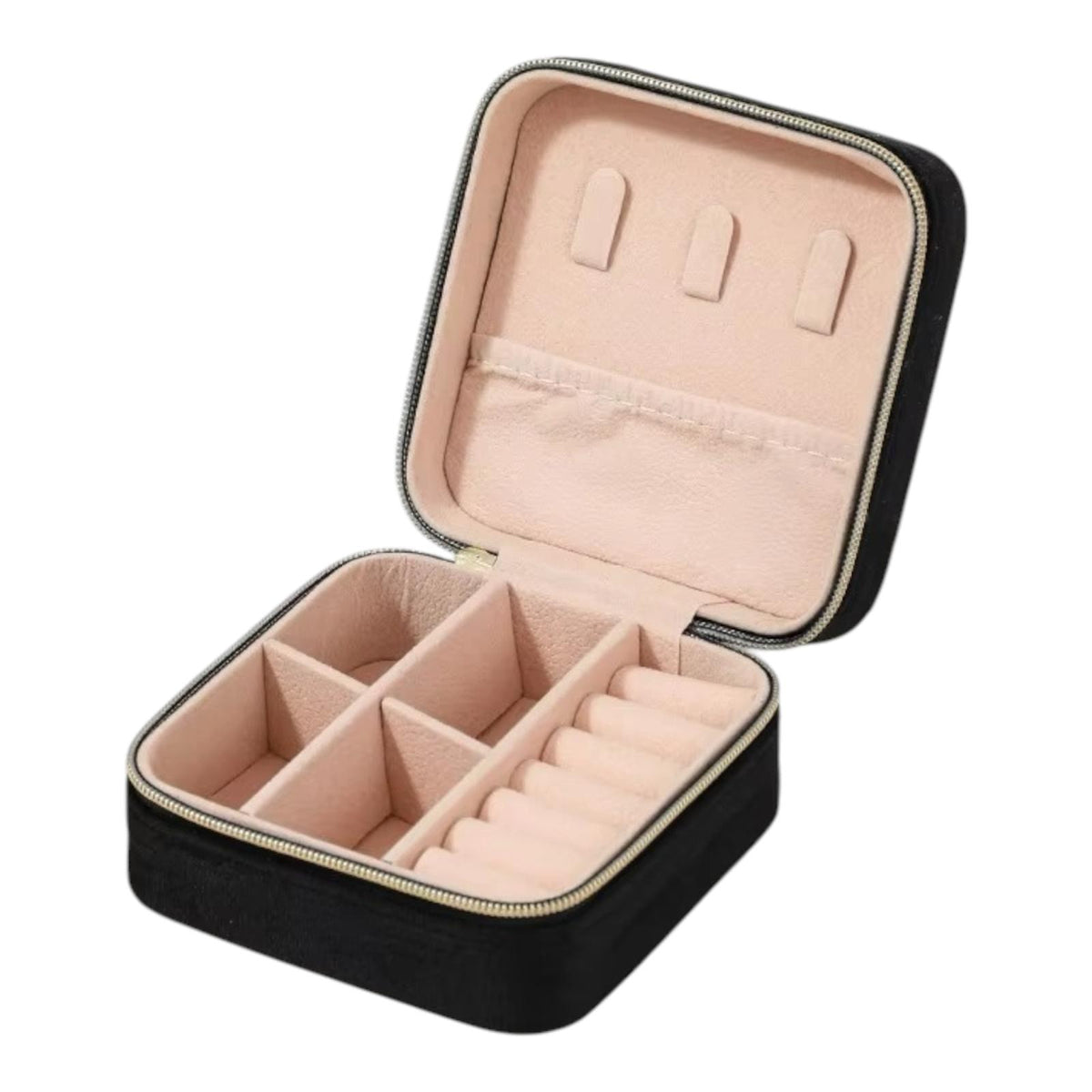 Luxury Velvet Travel Jewelry Case