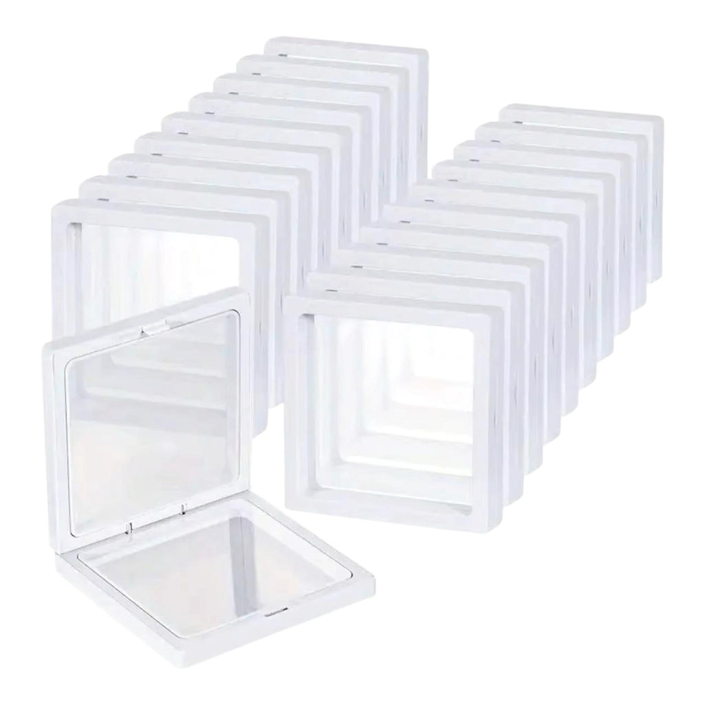 10-Piece Floating Jewelry Display Box Set