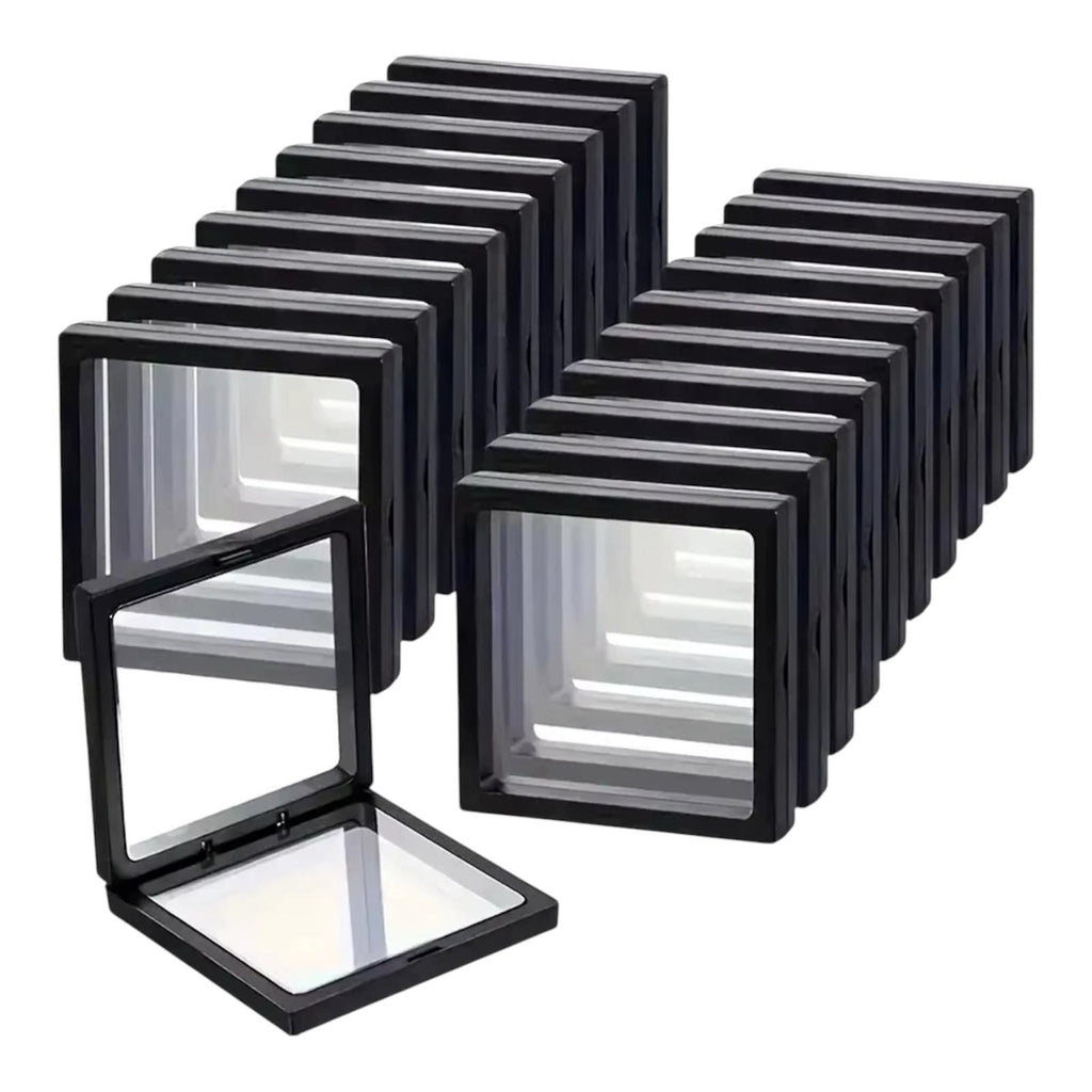 10-Piece Floating Jewelry Display Box Set