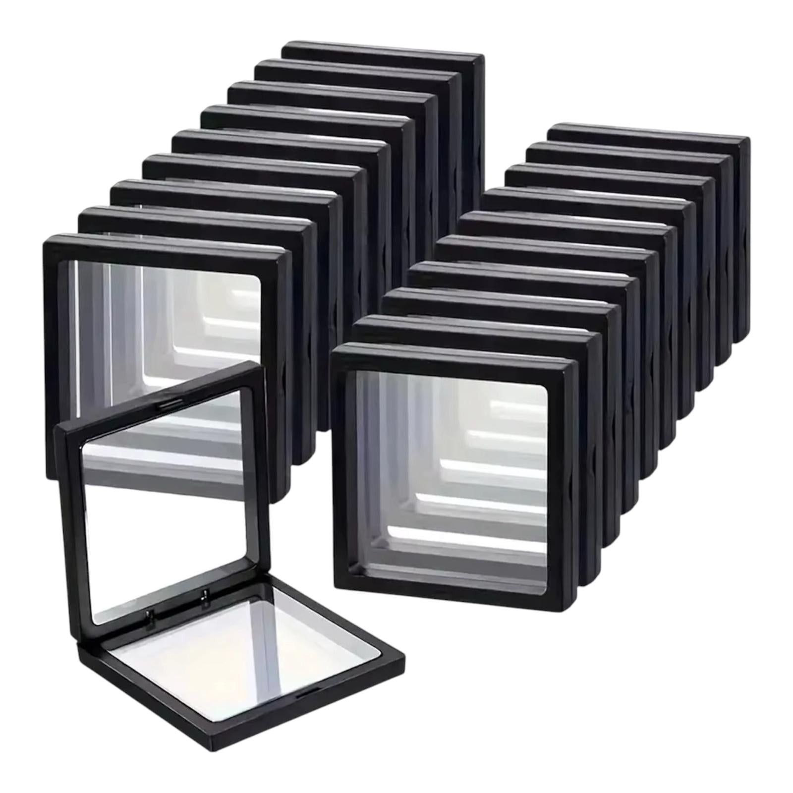 10-Piece Floating Jewelry Display Box Set