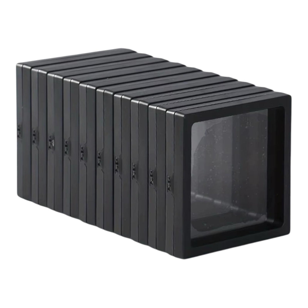 10-Piece Floating Jewelry Display Box Set