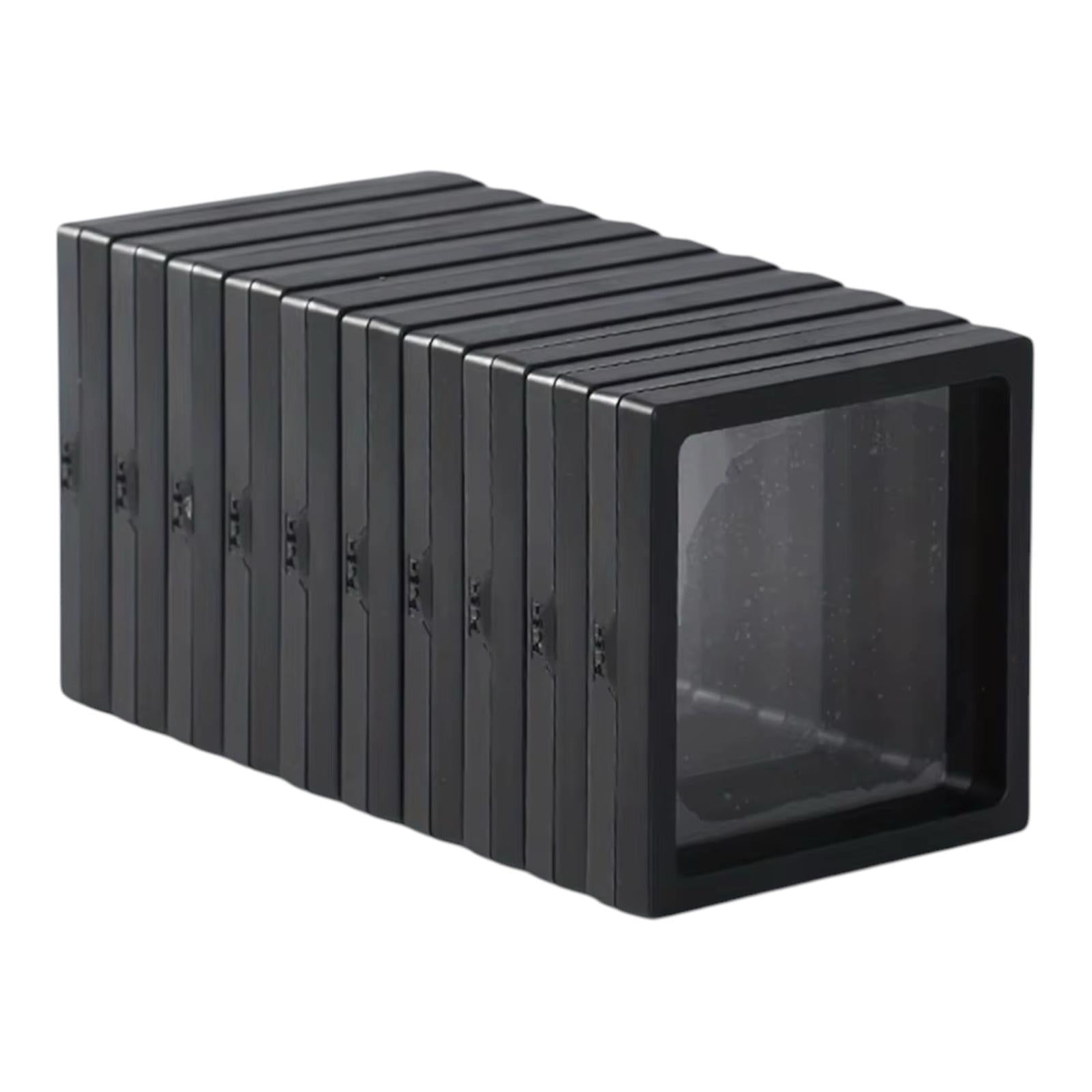 10-Piece Floating Jewelry Display Box Set