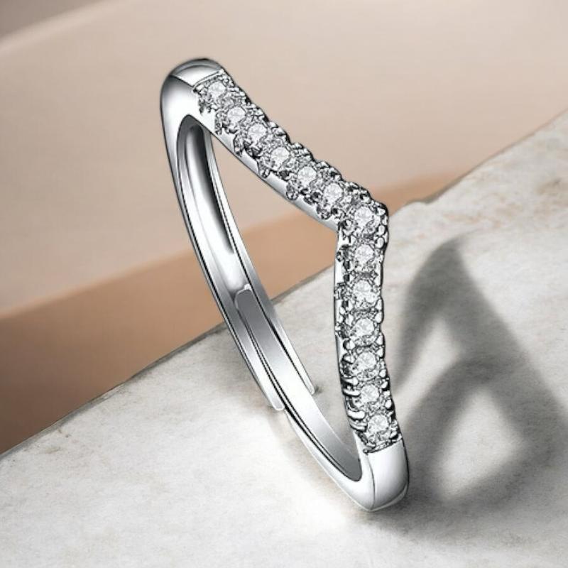 EternaSpark Silver Ring