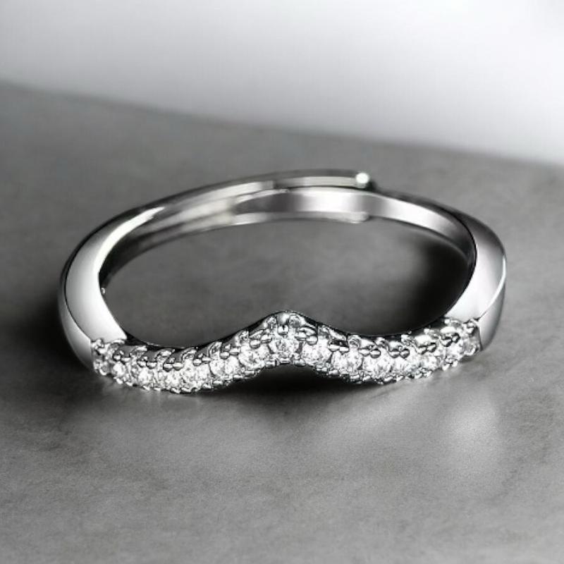 EternaSpark Silver Ring