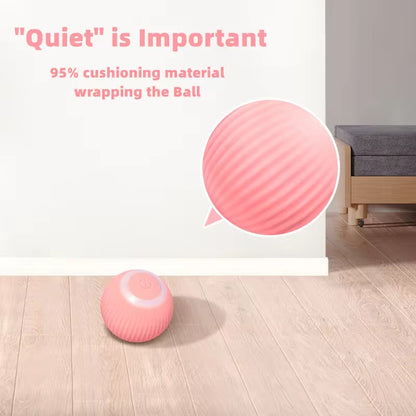 Automatic Rolling Electric Cat Ball Toy – Interactive Self-Moving Trainer for Indoor Cats & Kittens