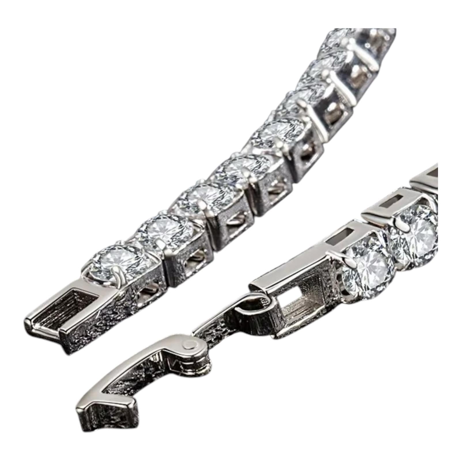 S925 Zirconia Tennis Bracelet