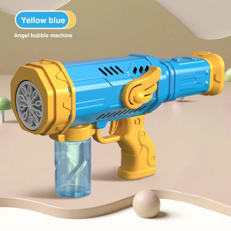 Bubble Gun Automatic Water Electric Bubble Machine Children'S Day Gift Toys for Boys Kid Girls Outdoor Wedding Party Toy